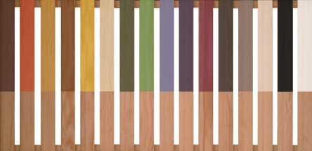 Holzrollladen in allen Farben